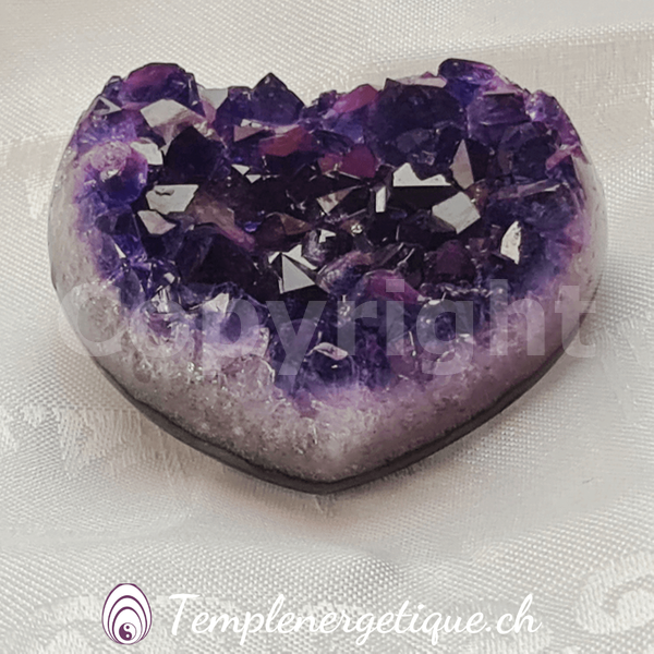 Coeur d'améthyste PETIT
