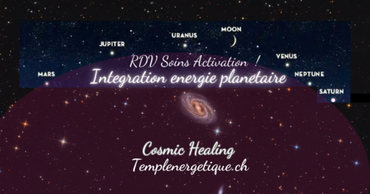 cosmic healing alignement planète